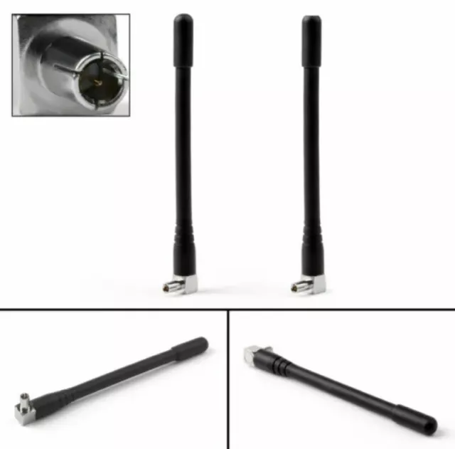 2x 4G LTE TS9 Male Antenna Booster Connector 3dBi WIFI Router Wireless Aerial