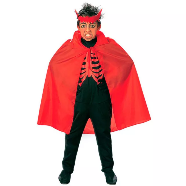 Roja Niños Capote de Vampiro Capa Vampiro Halloween Cape 2