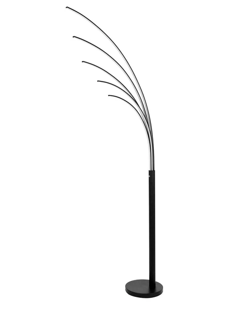 Ledlux emmerson led dimmable black floor lamp deals