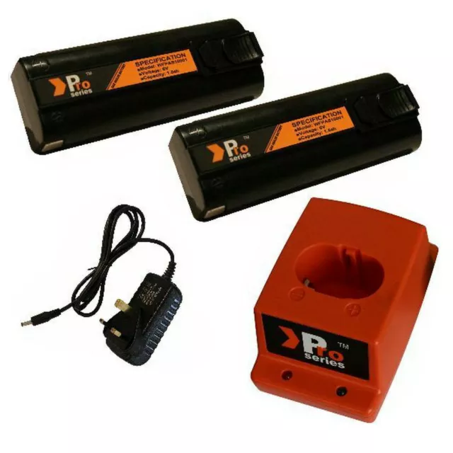 Batteries & Charger Set for Paslode IM350/IM65/IM250,2 x batteries + Charger Set