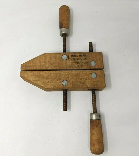VTG Jorgensen Adjustable Hand Screw Wood Clamp Vise Size 0 Woodworking Tool DB21