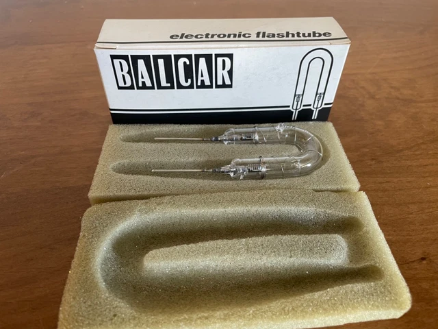 Tubo flash electrónico Balcar U nuevo en caja 30402 2600 con corto