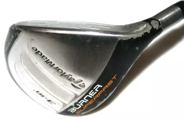 TaylorMade Burner Superfast 3 Hybrid with TaylorMade REAX 60 M shaft SENIORS