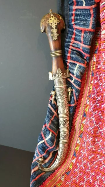 Old Bedouin Arab Sword Jambiya Khanjar Dagger Knife …beautiful collection and di