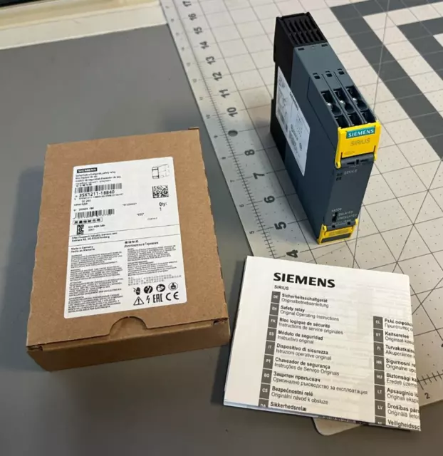 BRAND NEW IN BOX Siemens Sirius 3SK1211-1BB40 Safety Relay 24V DC US STOCK!