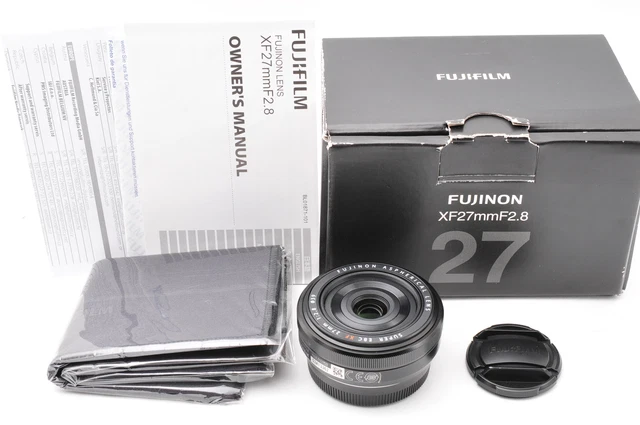 [Top MINT] Fujifilm Fujinon Super EBC XF 27mm f/2.8 X Mount Lens From JAPAN #374