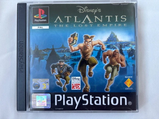 DISNEYS ATLANTIS THE Lost Empire PS1 Playstation PAL Boxed With ...