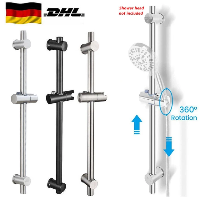 edelstahl-verstellbar-duschstange-wandhalter-brausekopfhalter