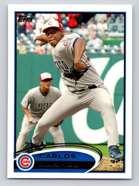 2012 Topps #485 Carlos Marmol Chicago Cubs