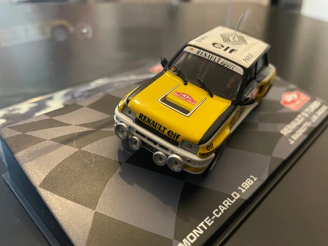 LANCIA DELTA INTÉGRALE Rallye Monté Carlo 1990 1/43 Altaya Boite Vitrine EUR 17,90 - FR
