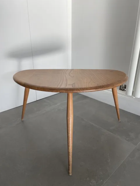 Ercol Mid century pebble table original 1970s  elm