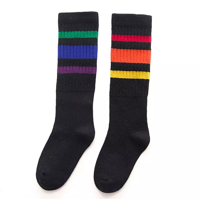 children's knee-high socks boy girl socks stripes