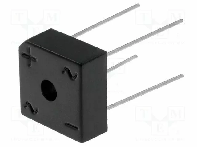 Einphasen Bridge Rectifier Urmax : 100V If: 10A Ifsm : 200A KBPC1001-A1-4095