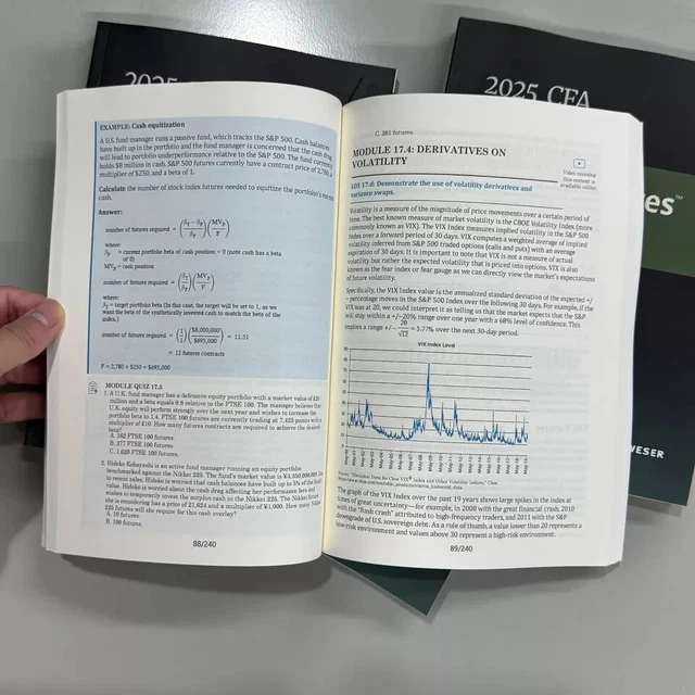 2025 CFA LEVEL 3 Exam Prep Kaplan schweser Notes™ Book 1-4 paperback ...