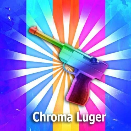 ROBLOX MURDER MYSTERY MM2 Red Luger Godly Gun Fast, 46% OFF
