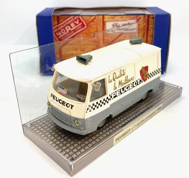 Miniature Norev Peugeot J7 Courchevel 1/43 - dragon245