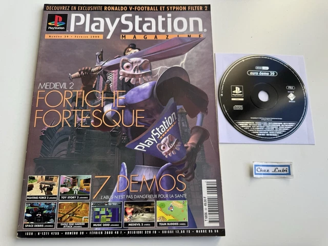 PlayStation 1 – CD Démo N°25 – Magazine Officiel – Avec MediEvil Et L'Exode D'Abe