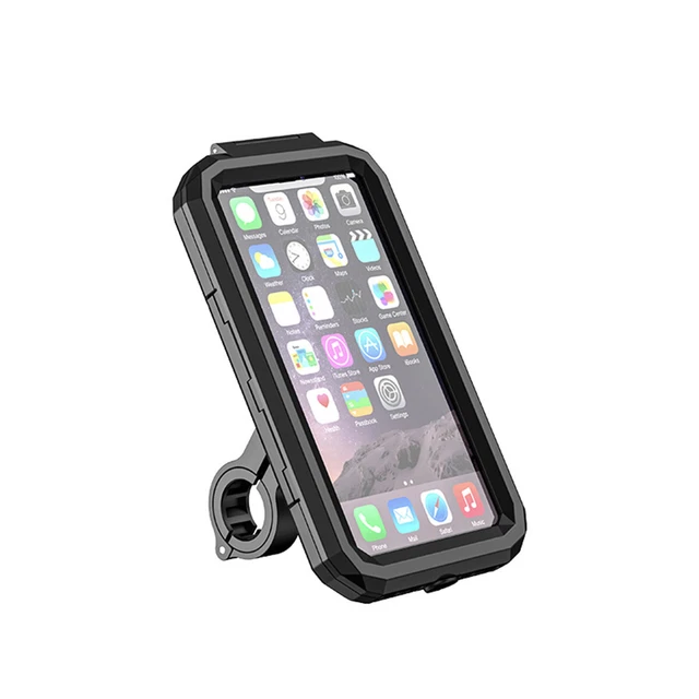 360° Wireless Motorcycle Handlebar Charger Holder Mount For GPS 5.5-6.8in Phone