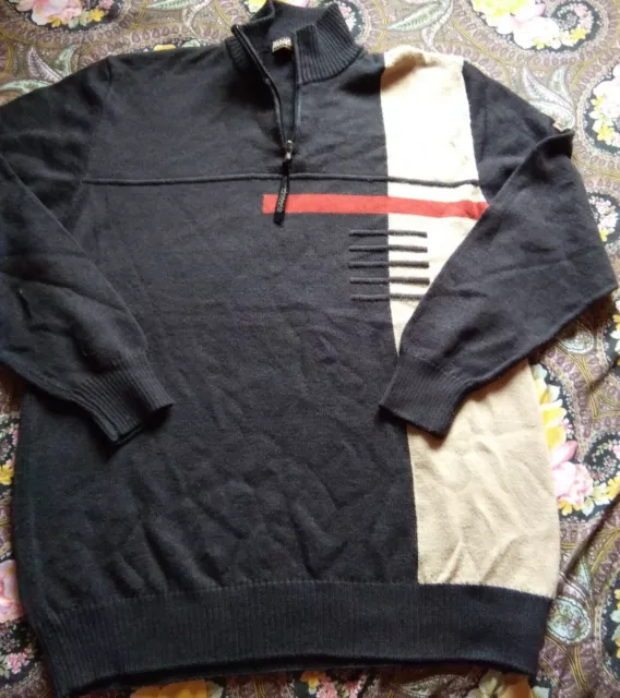 Maglia Uomo Vintage, lana 50 %Napapijri, Taglia Xl