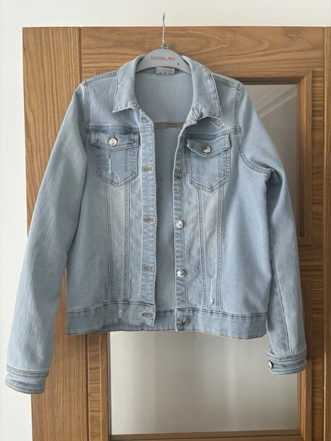 MATALAN DENIM JACKET 6 Years Girls Age 6 7 Jeans Blue Navy Summer Buttons 5.50 PicClick UK