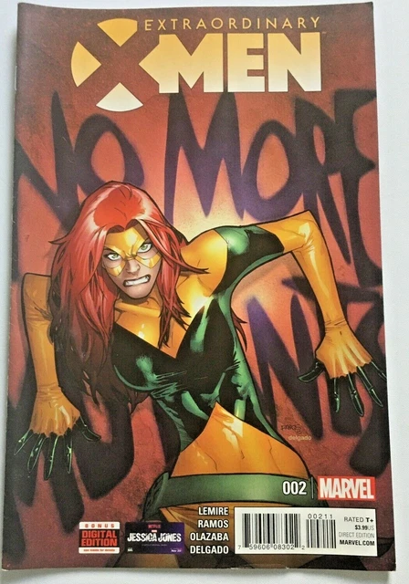 Extraordinary X-Men No. 2. Cover A. Jeff Lemire. Humberto Ramos. Jan 2016.