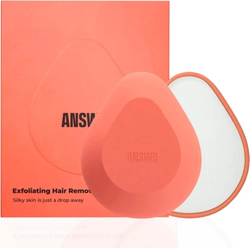 Borrador de cabello de cristal ANSWR para hombre y mujer | Eliminación indolora de todo el cuerpo...