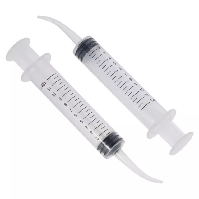 Transparent 12 ml Syringes for Liquid  Scientific Labs and Dispensing