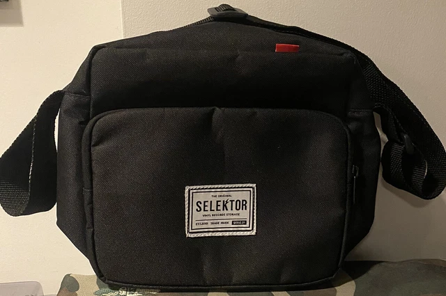 Selektor Dj Record Bag 7" Vinyl 45 Travel Carry Brand New Technics Rane Pioneer