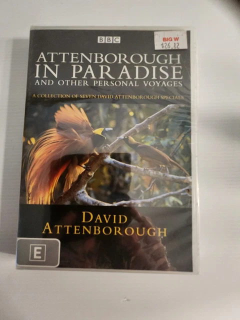 ATTENBOROUGH IN PARADISE David Attenborough Specials New & Sealed