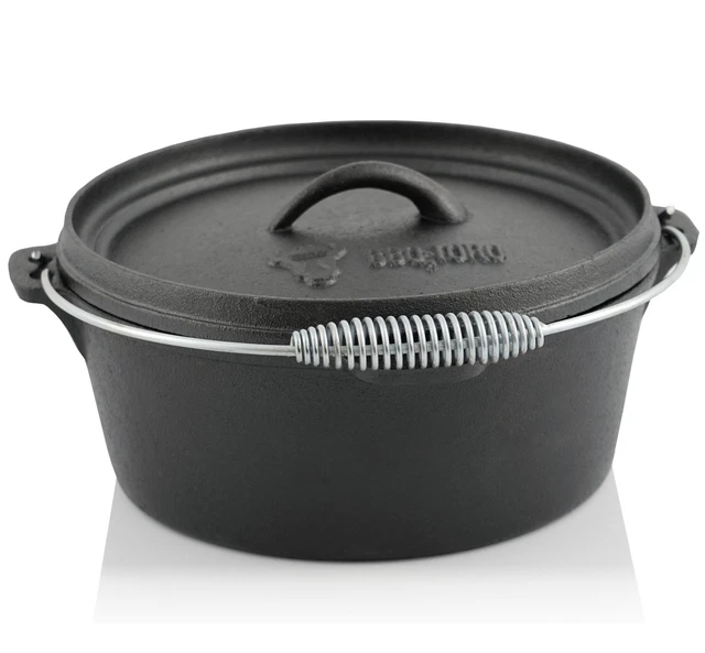 BBQ-Toro 6-teiliges Dutch Oven Set mit viel Zubehör * B-Ware* 4