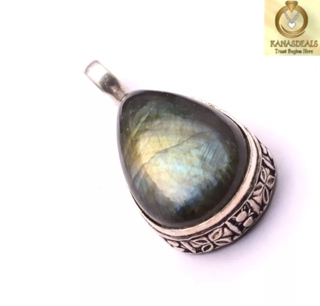 Labradorite Plated Pendant Magnificent Jewellery 15 GM Value-Priced @1.99-71387