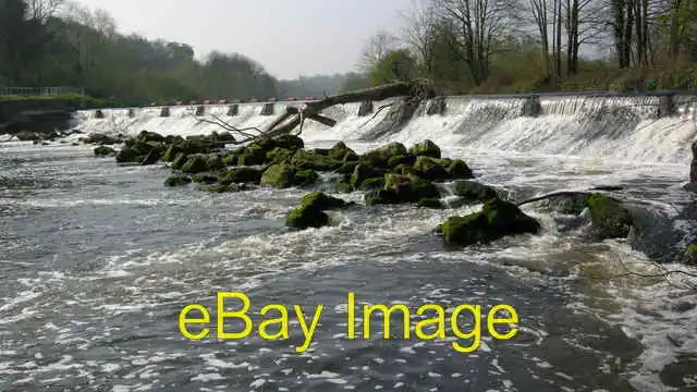 Photo 6x4 Weir - River Don at Sprotborough Sprotbrough Here the canalised c2007