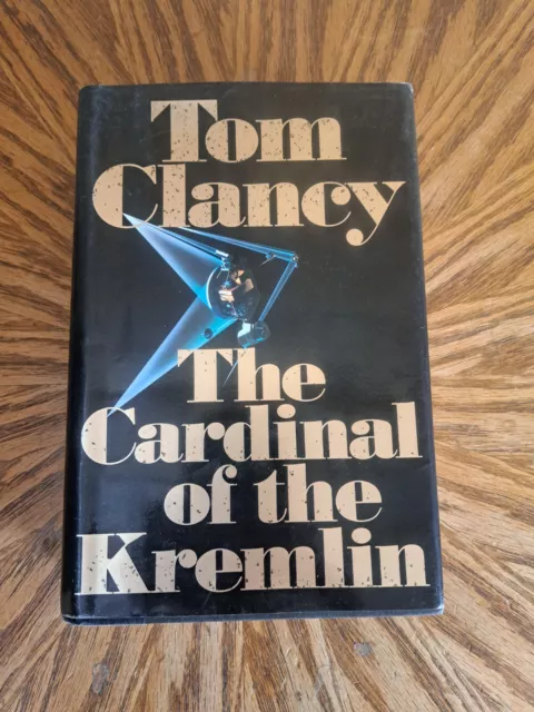 The Cardinal of the Kremlin by Tom Clancy SIGNED TRUE 1st Edition w/Dust Jacket