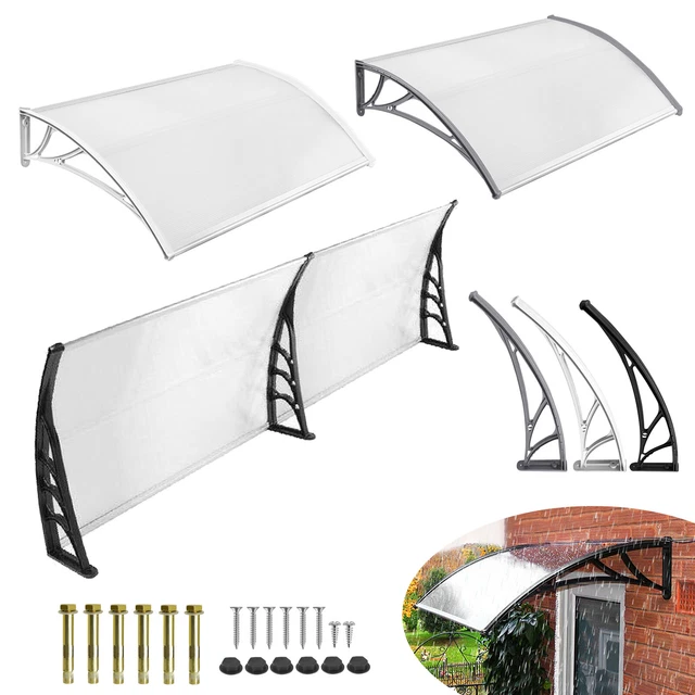 Tetto per porta d'ingresso tettoia per porta tettoia a baldacchino porta d'ingresso resistente alle intemperie copertura TOP