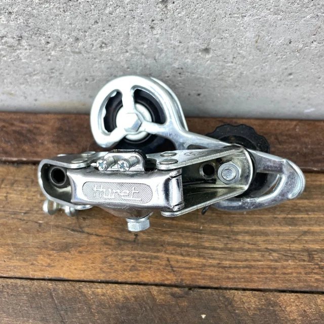 ANCIEN DERAILLEUR VELO SUPER CHAMPION en BRONZE & ACIER des années 1920