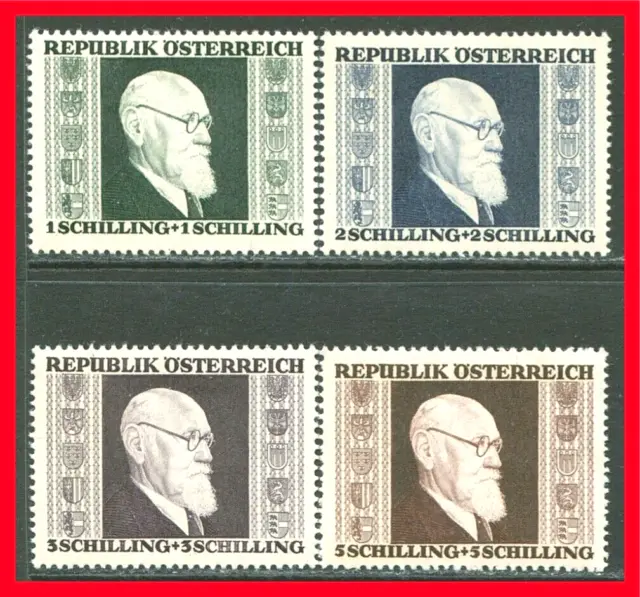 Austria Semi-postal Stamps Scott B167-B170, MNH Complete Set!! A191a
