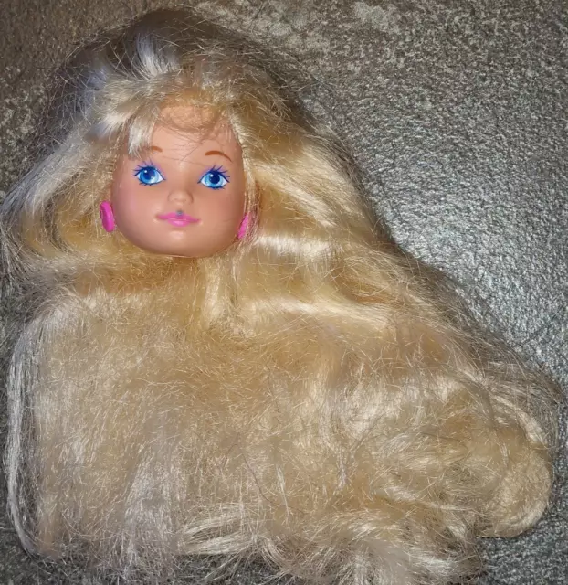 1992 MATTEL PEPPERMINT ROSE  Kopf Barbie Clone vintage Lady Lockenlicht Face