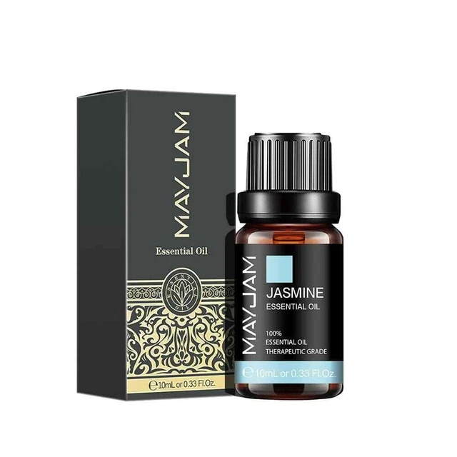 10Ml Jasmine Essential Oil Diffuser Aroma Oils Lavender Vanilla Vetiver