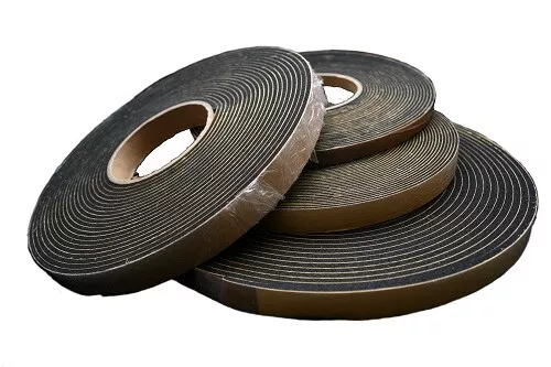 EPDM CELL RUBBER sealing tape self-adhesive window joints moss rubber 10m  per roll £8.53 - PicClick UK