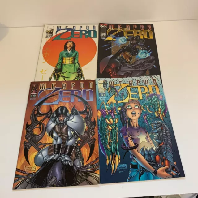 Image Comic Book Lot of 4 - Weapon Zero  comic books