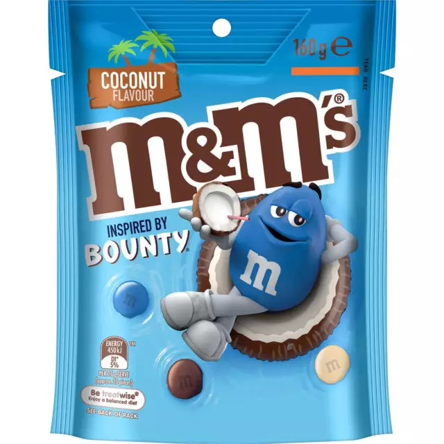 M&Ms Bounty Coconut 160g