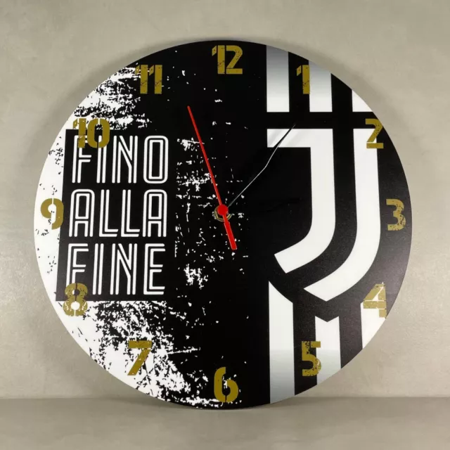 Orologio da parete in Plexiglas Juventus