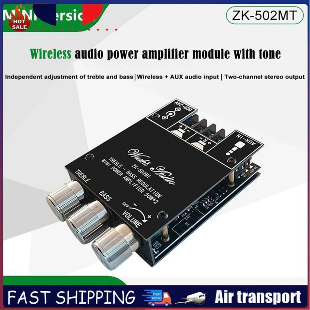 Stereo Audio Speaker Module High Power Bluetooth-Compatible Bass Accessory ~
