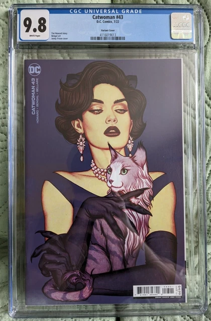 Catwoman #43 CGC 9.8 Jenny Frison Variant Cover DC Comics 2022