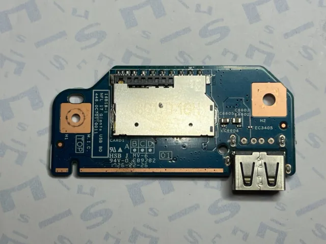 Module carte usb board connecteur + lecteur carte SD HP  4550C7020001