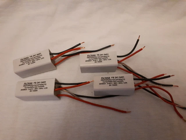 SUPPRESSION FILTER TC241B / FS 241 0451 / FILTANA - 4 FOR SALE £25.00 - PicClick UK