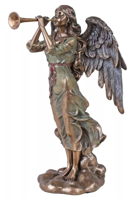 Ángel de la Guarda Navidad Mensajero Celestial Figura Veronese Iglesia 26cm