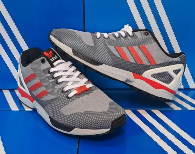 ADIDAS ORIGINALS ZX FLUX WEAVE ONIX RED B34899  ZX 9000 WoodWood EQUIPMENT