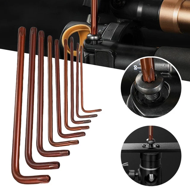 Juego de destornilladores Torx duraderos y de precisión para reparaciones de automóviles y máquinas