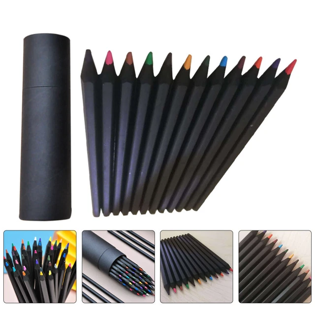 12 Crayons Licorne Enfants JYPS - Twistable Lavable - Non Toxique - Avec Boîte - 1-3 Ans